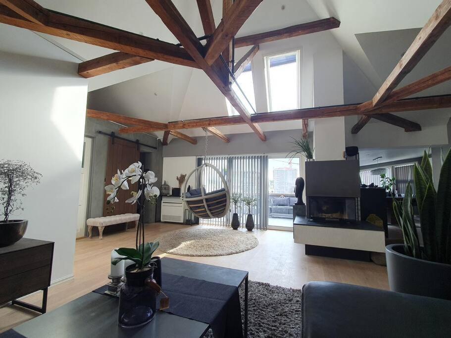 Modern Loftsleilighet Fredrikstad Exteriér fotografie