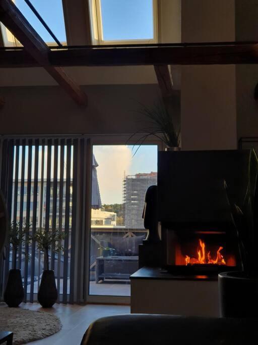 Modern Loftsleilighet Fredrikstad Exteriér fotografie